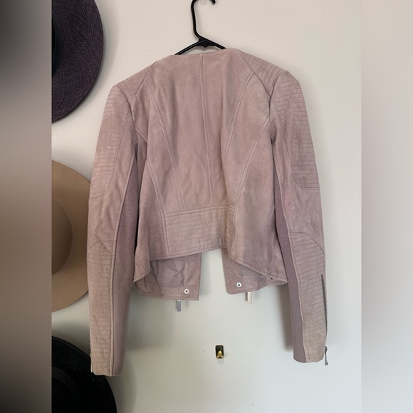 EUC BCBG Joss suede Jacket • size M - Picture 5 of 5